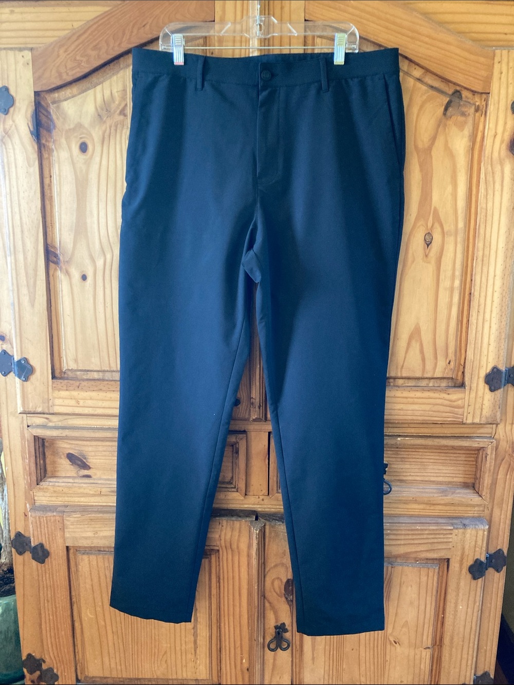 Men’s Banana Republic black chino pants - size 38X34